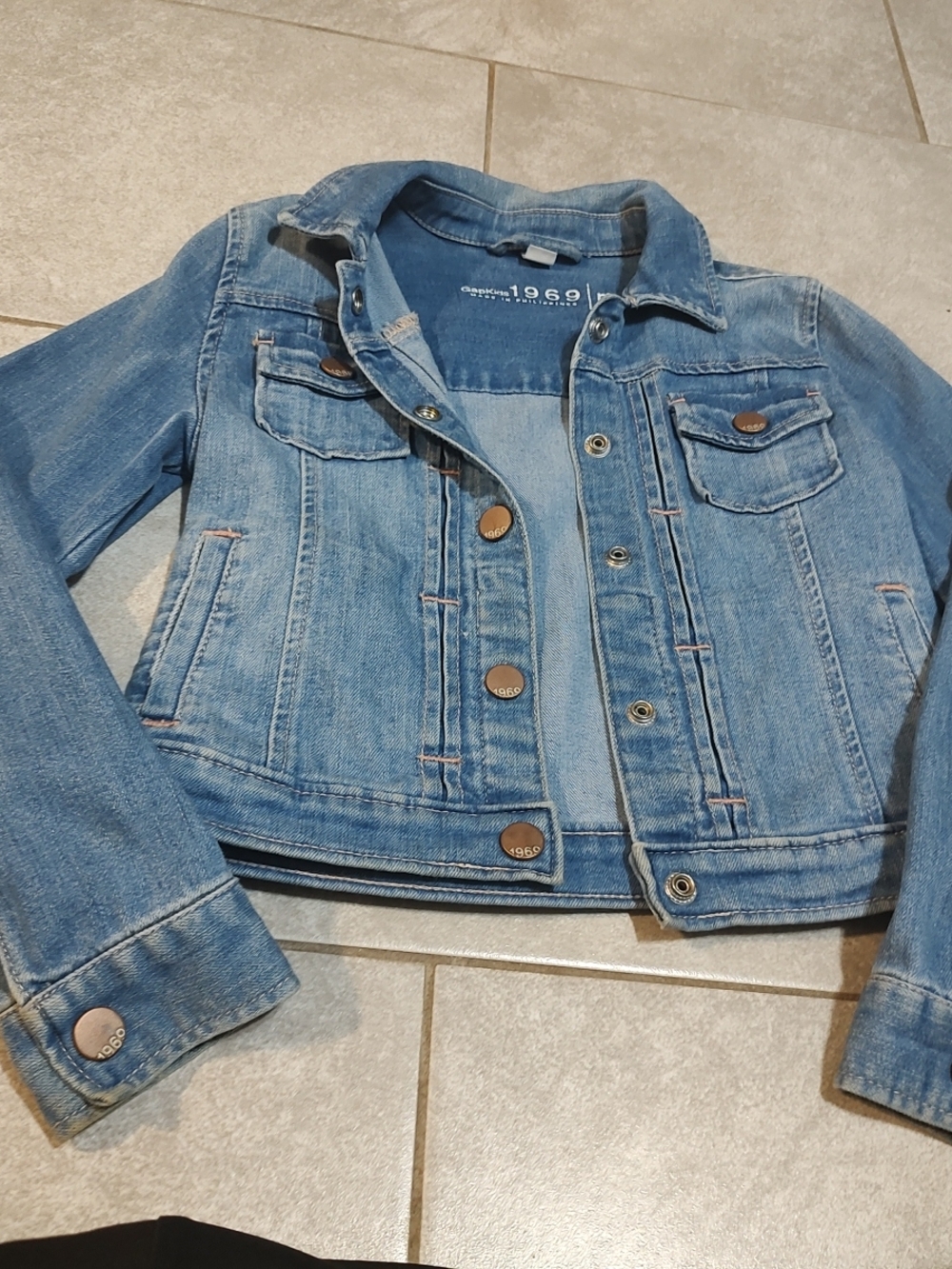 GAP Light Blue Kids Denim Jacket